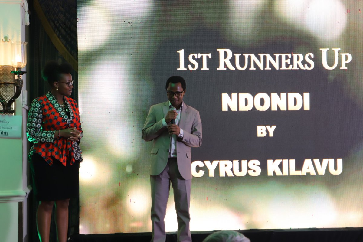 cyruskyalo's tweet image. 🎬 Grateful to @kenyafilmcomm  @MoICTKenya @kenyafilmschool Family and friends for the support. Na hivyo tu ndivyo tulifika Box Office 😂
#BestScriptKE