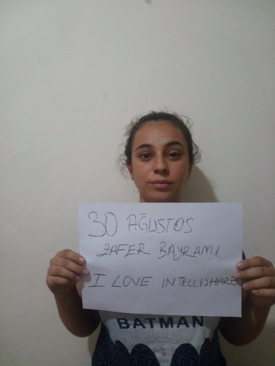 Gamze0593's tweet image. IntelliShare kuruluşu Zafer Bayramımızı kutladı ve ödüllendirdi. Teşekkür ederim. Tüm Türkiye&apos;nin Zafer Bayramını Kutluyorum.
#IntelliShare #ZaferBayramı #30Ağustos