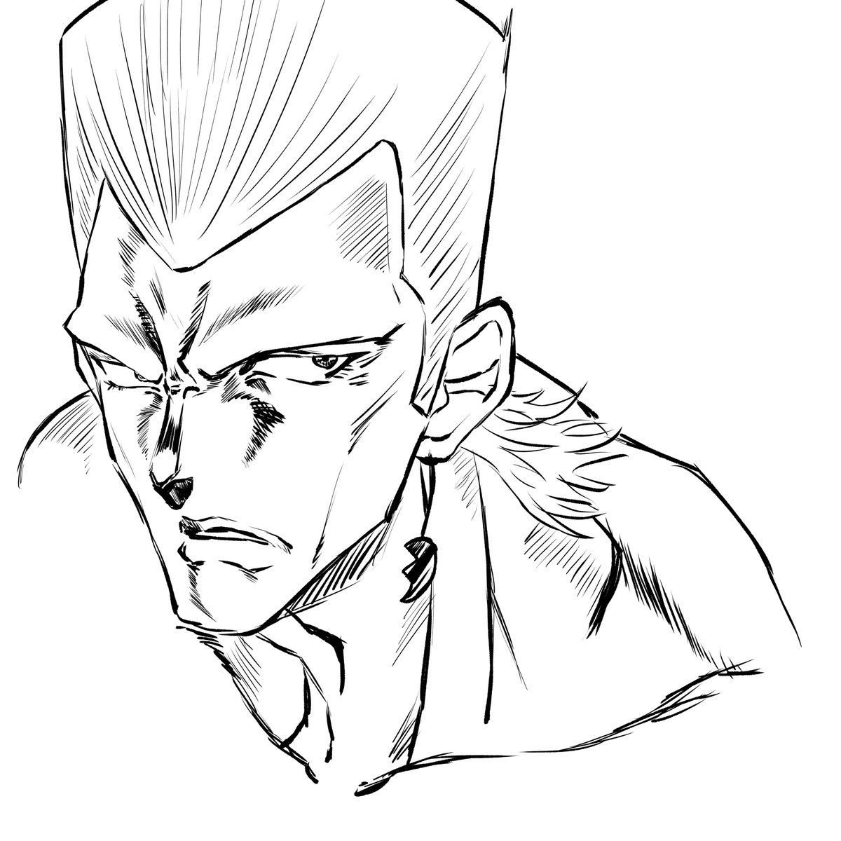 ぐらんど お仕事募集中 ポルナレフvsヴァニラアイス戦見てたら描きたくなった