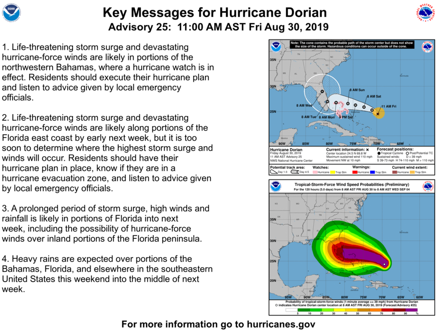 11 a.m. NHC graphic