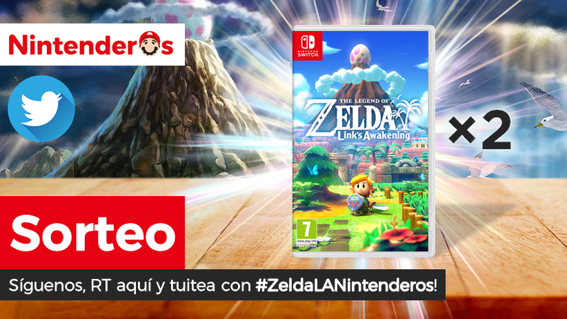 Nintenderos's tweet photo. ¡Sorteamos 2 copias de Zelda: Link's Awakening para Nintendo Switch!

➡️ Síguenos (@Nintenderos)
➡️ RT aquí
➡️ Tuitea con #ZeldaLANintenderos. No hay límite de tuits, así que cuantos más mandes con el hashtag, ¡más opciones de ganar!

¡Suerte! - https://t.co/sOHvSecs5u https://t.co/HCrJ2xtx7z