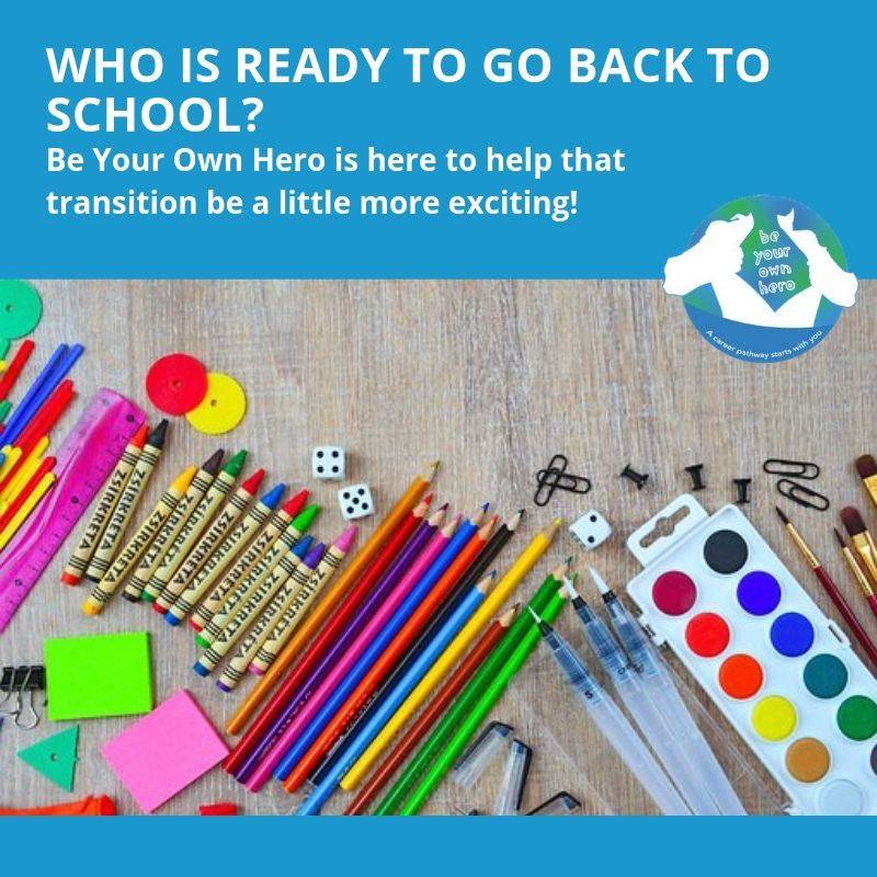 BeYourOwnHeroUS's tweet photo. It is almost time to begin that back to school shopping! If you are shopping with amazon, Be Your Own Hero now has an amazon smile link. While you are shopping for school a portion of the profits gets donated to BYOH! https://t.co/2cPtcB6mdx https://t.co/40Rp8gI24G
