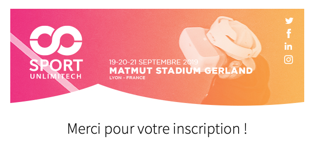J'ai réservé ma place pour le <a href="/SportUnlimitech/">Sport Unlimitech</a> , heureux de vous y retrouver les 19 et 20 septembre <a href="/michalakfred/">ᴍɪᴄʜᴀʟᴀᴋ ғʀᴇᴅᴇʀɪᴄ</a> <a href="/yoannduval/">Yoann Duval</a> #sportunlimitech #sportsanté