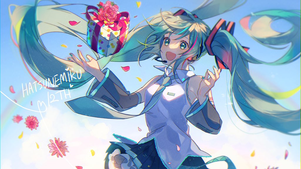 おむたつ Di Twitter ミクちゃんお誕生日おめでとう 初音ミク誕生祭19