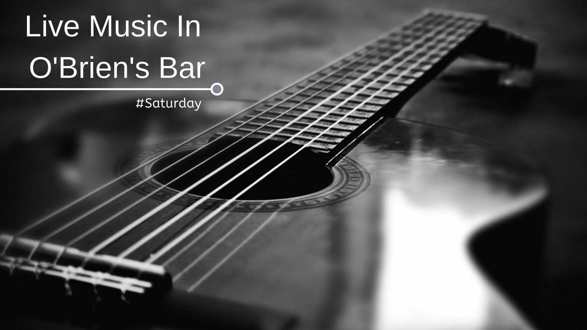'One For The Road' are back this weekend for another week of our #livemusic in O'Brien's Bar. 
🍻 Why not stop by and try something local such as <a href="/Baronscourtbrew/">Baronscourt Brewing Co.</a> Company's ever growing range?!  😊