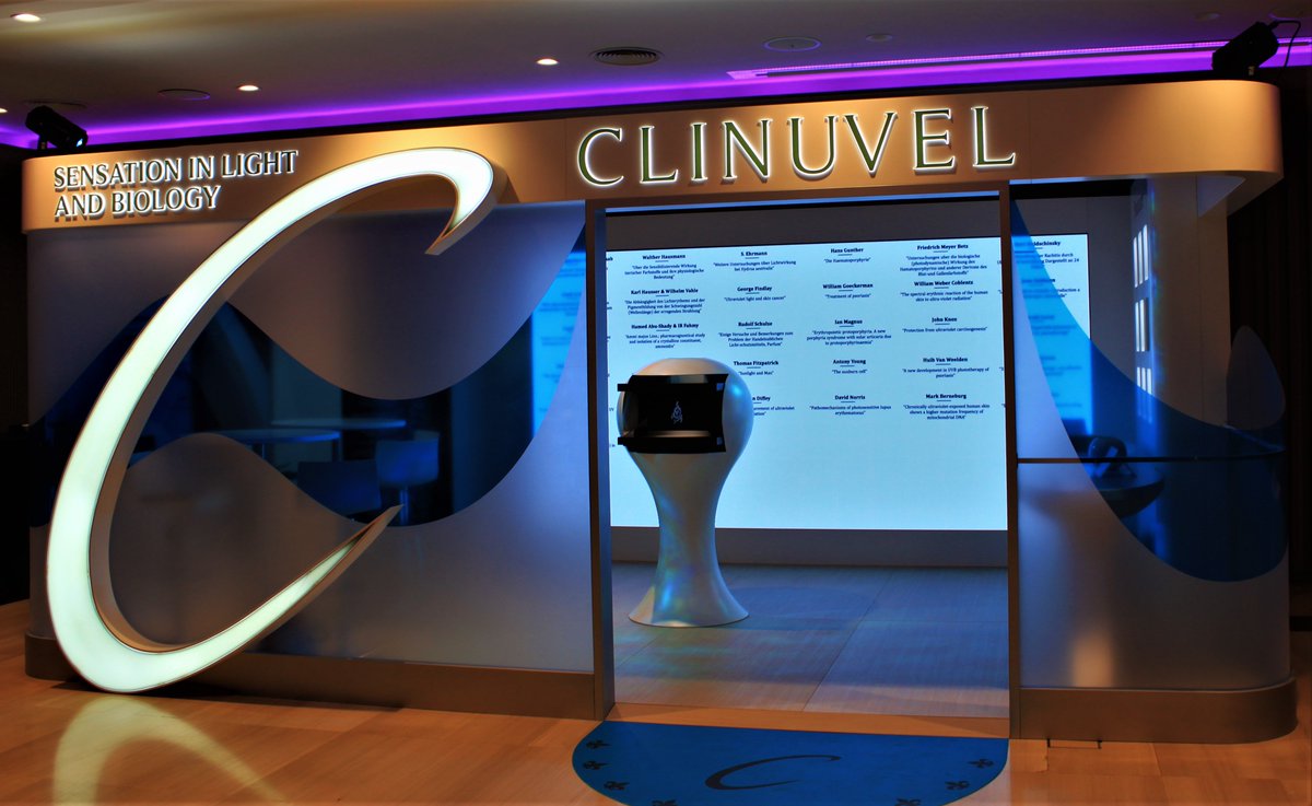 ClinuvelNews's tweet image. Thanks to all the attendees, organisers and the CLINUVEL team for a fantastic event.

#CLINUVEL #Photobiology2019 #Photoprotection #Photomedicine #Barcelona