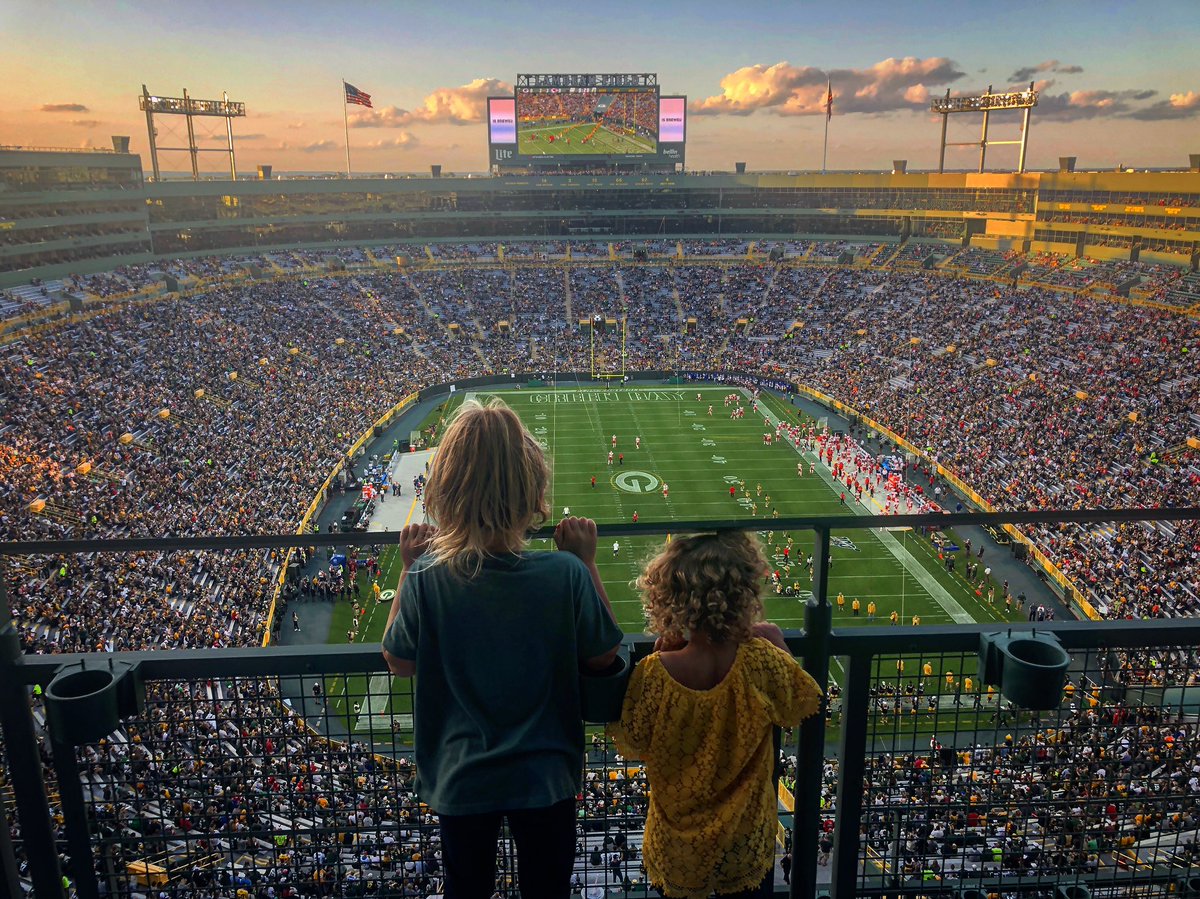 Coach_Lo's tweet photo. “The measure of who we are is what we do with what we have.” #Lombardi #LambeauField #FirstPackerGame @packers https://t.co/E8CFPw6k9y