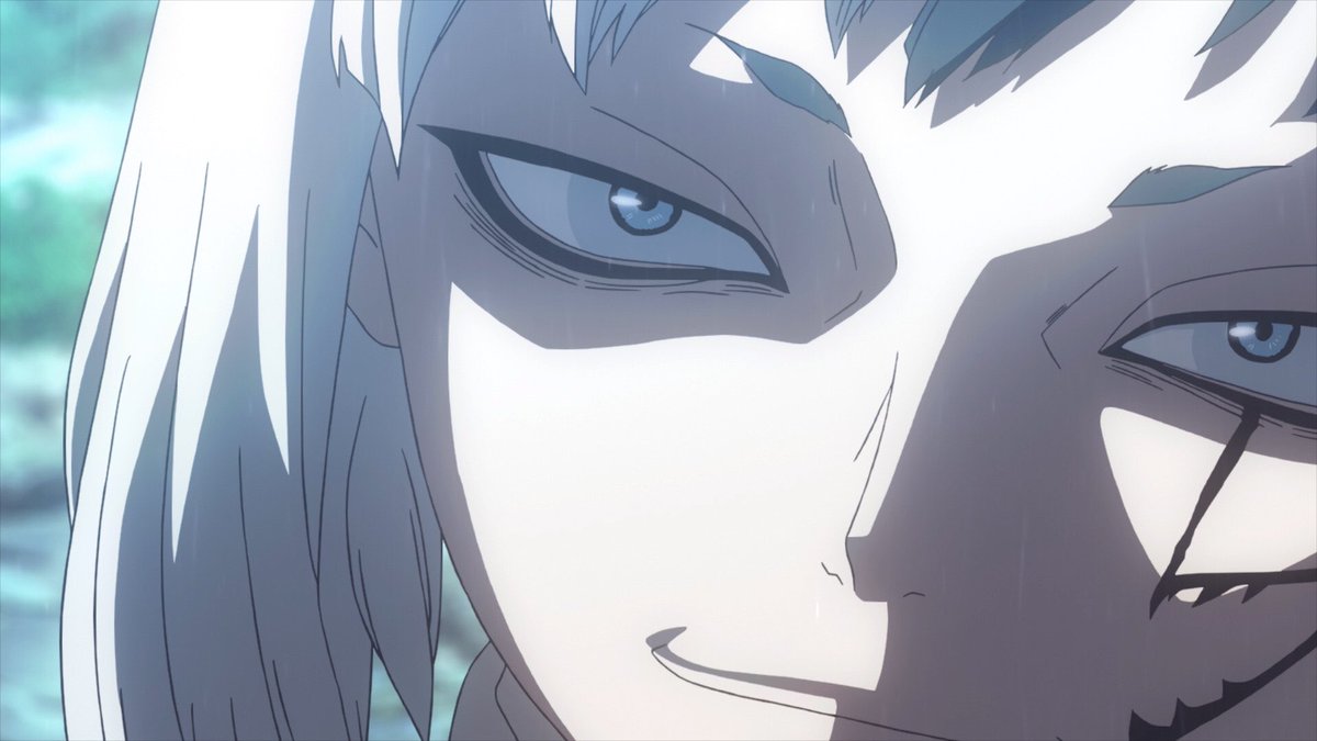 アニメ dr stone 公式 続編制作決定 第9話では マジシャン兼メンタリストこと あさぎりゲン Cv 河西健吾 が初登場 いきなり炸裂した ペラッペラな口八丁 本音の見えない彼は 敵か味方か それとも 原作でも存在感を放つ
