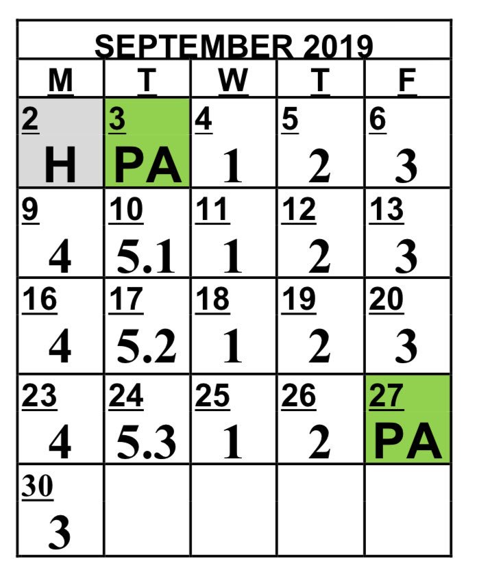 GSSTrojans's tweet photo. Coming soon to a locker or fridge near you! With the support of our School Council, we have produced a magnetic school year calendar that reflect our 5-day schedule for the year. Don’t forget - classes start on WEDNESDAY September 4th! #ucdsb #schoolsstarting https://t.co/Kfjiwquzn2