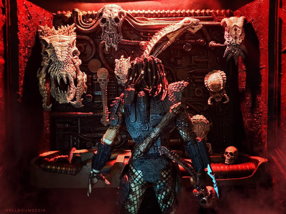 City hunter’s trophy collection. #Toyphotography #Neca #Cityhunterpredator #Predator