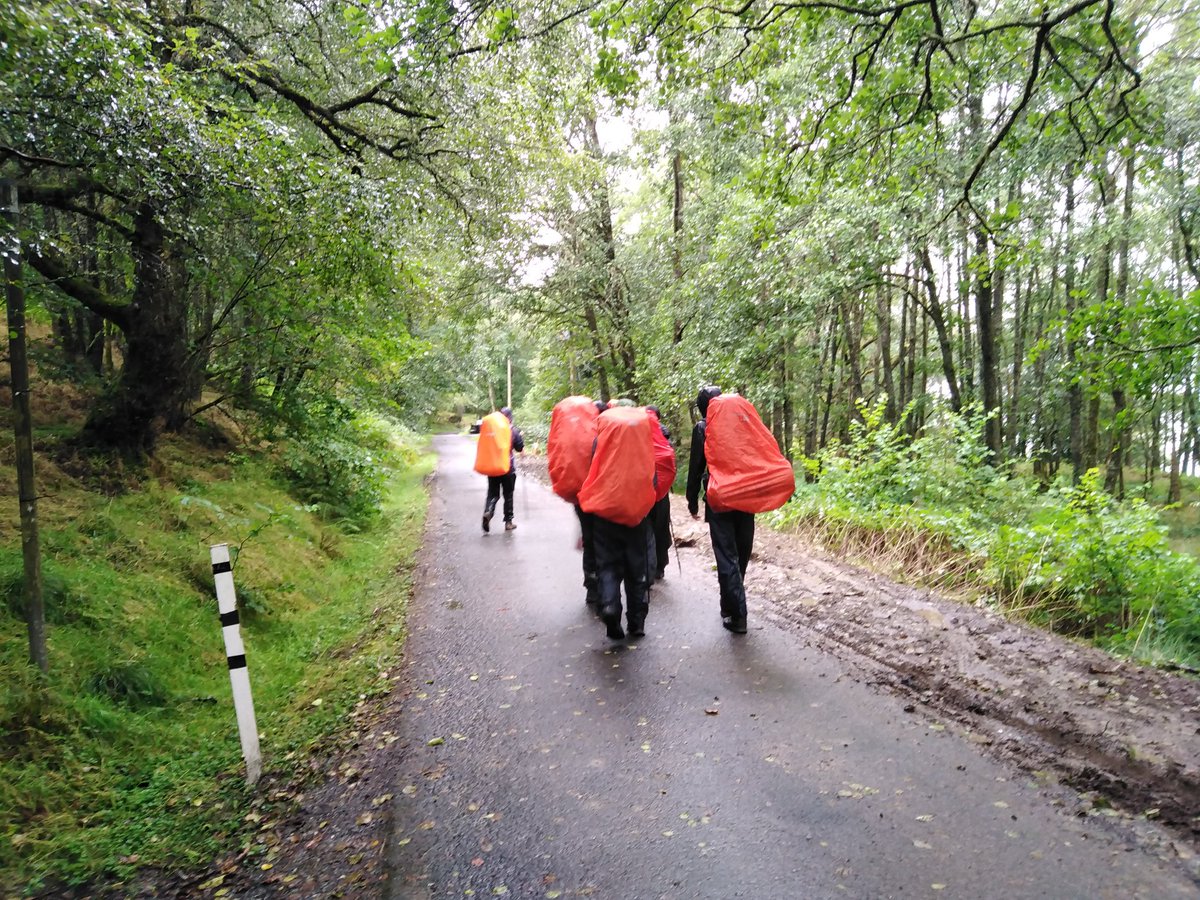StMagsDofE's tweet photo. Still raining. Still smiling.
#silverdofe #day2 https://t.co/oiDCv3JYCK