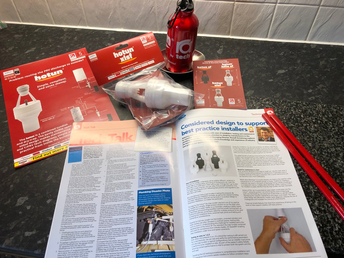To celebrate our continuing sales success &amp; article in <a href="/APHC_UK/">The Association of Plumbing & Heating Contractors</a> we want to give away TEN #hotunXLSF &amp; #merch
Follow us Like &amp; RT this tweet &amp; we will choose 10 winners (across all social media) based on a scientific formula😉😂
Judges @Andy_RAtechUK <a href="/Ally_RATechUK/">Ally Armstrong</a> 
#SeePRVEasily