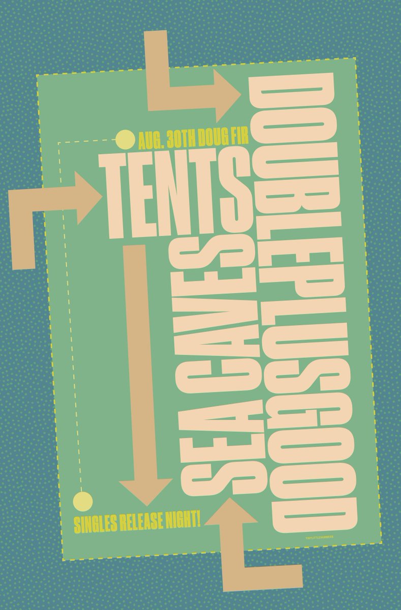 DougFirLounge (@dougfirlounge) on Twitter photo Sweet bill of local indie favorites tonight! Get your tickets to see <a href="/tentsband/">TENTS</a> with <a href="/DoublePlusG00d/">DoublePlusGood</a> and @seacavesmusic tonight in the lounge. Doors open up at 8 PM.
eventbrite.com/e/tents-ticket… Sweet bill of local indie favorites tonight! Get your tickets to see <a href="/tentsband/">TENTS</a> with <a href="/DoublePlusG00d/">DoublePlusGood</a> and @seacavesmusic tonight in the lounge. Doors open up at 8 PM.
eventbrite.com/e/tents-ticket…