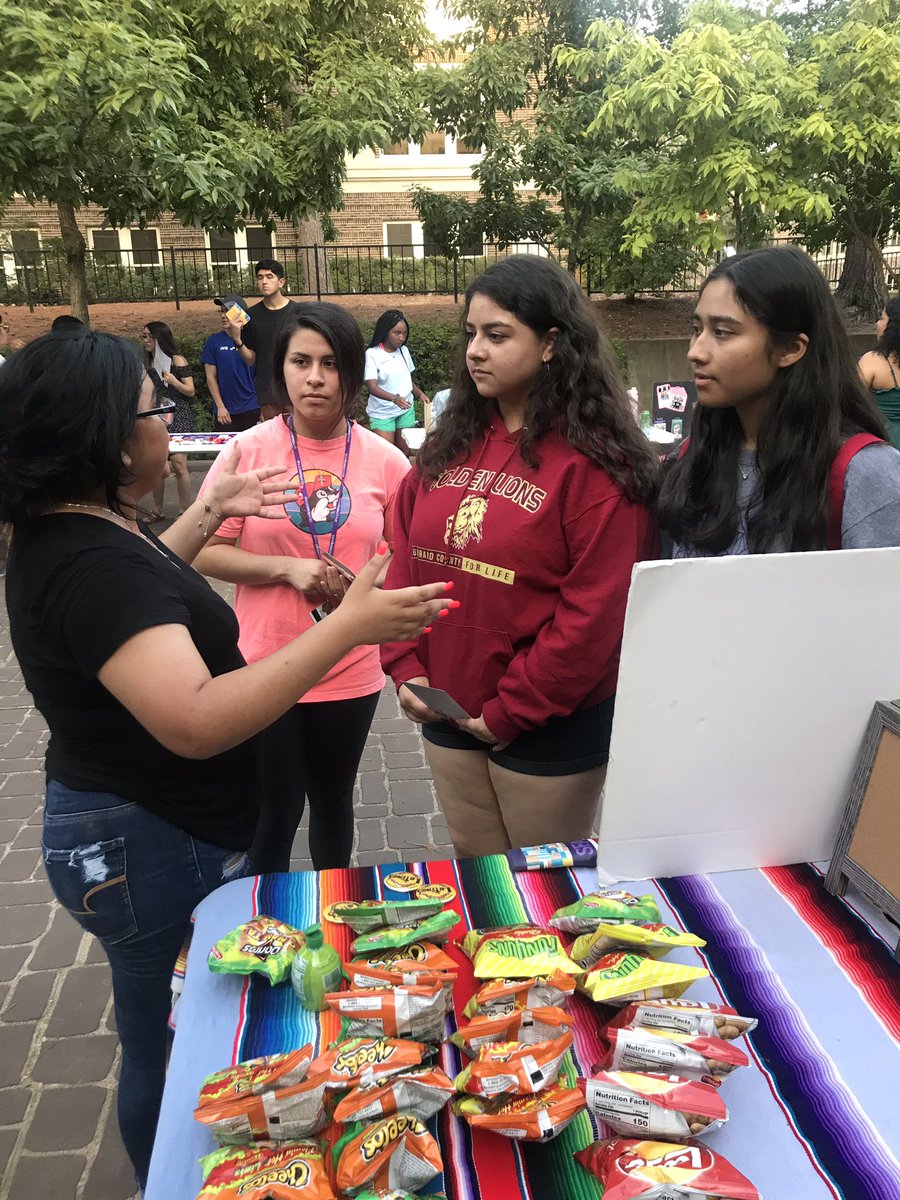 olasfasu's tweet photo. We had a blast at OMA’s yard party this week! 🎉 Thank you to everyone who came to our table to chat!! @OMASFA #olasfasu #axeemjacks #fall2019 https://t.co/icsuptiJ1o
