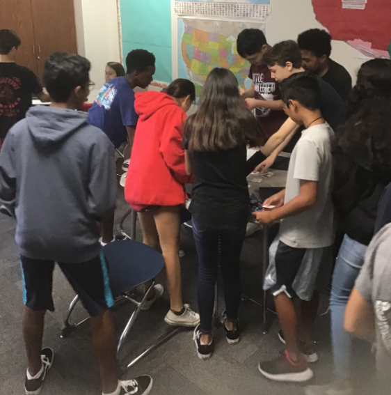Julie Bottom (@northmissb) on Twitter photo One of my favorite days of the year! Kids represent different colonial regions and they have to trade the resources they have for the goods they need. Noisy fun learning about mercantilism. <a href="/CMSNorth/">Coppell MS North πΎ</a> #villagenorth #CISDCoverStory One of my favorite days of the year! Kids represent different colonial regions and they have to trade the resources they have for the goods they need. Noisy fun learning about mercantilism. <a href="/CMSNorth/">Coppell MS North πΎ</a> #villagenorth #CISDCoverStory