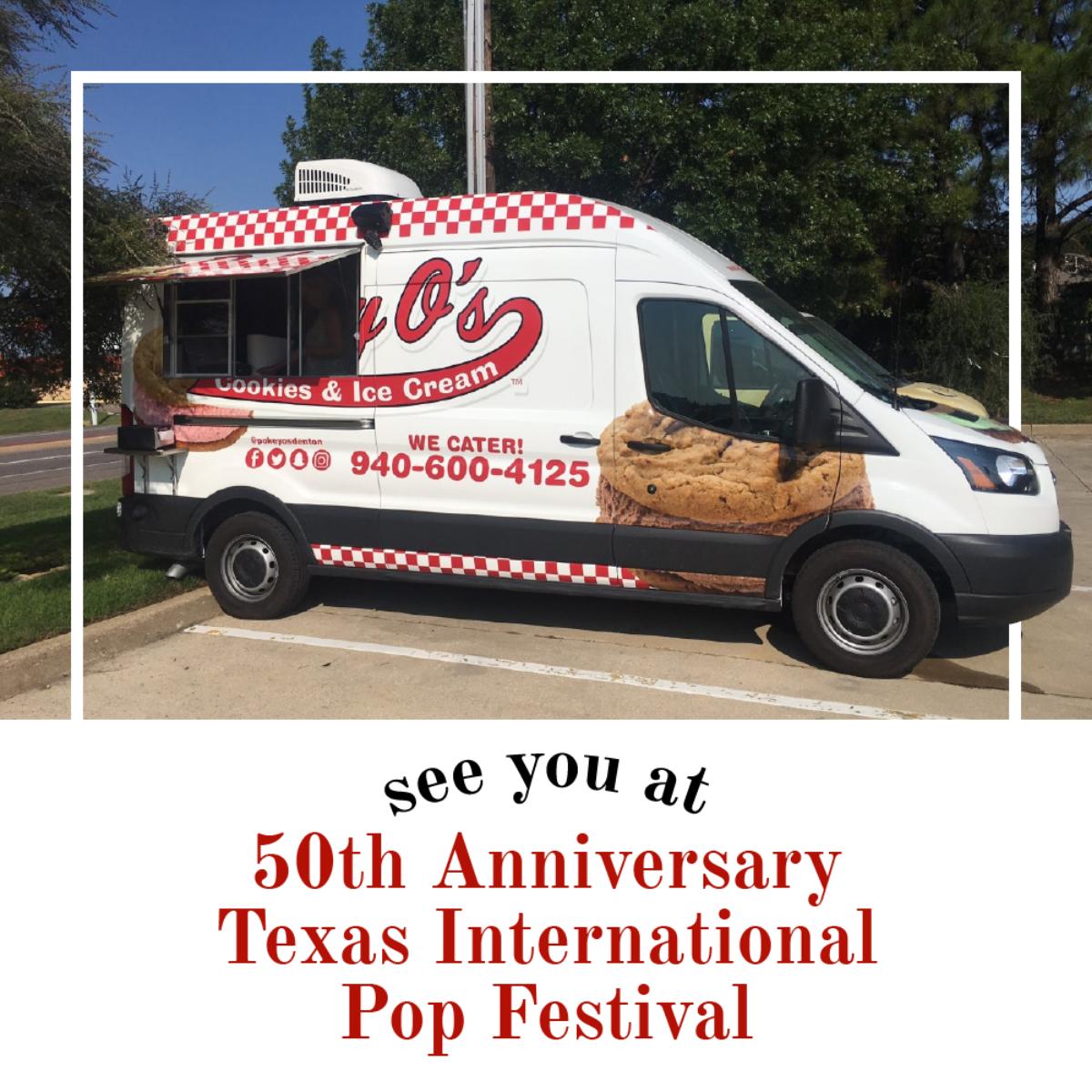 Stop by for a delicious treat during Texas Pop's 50th birthday this weekend!