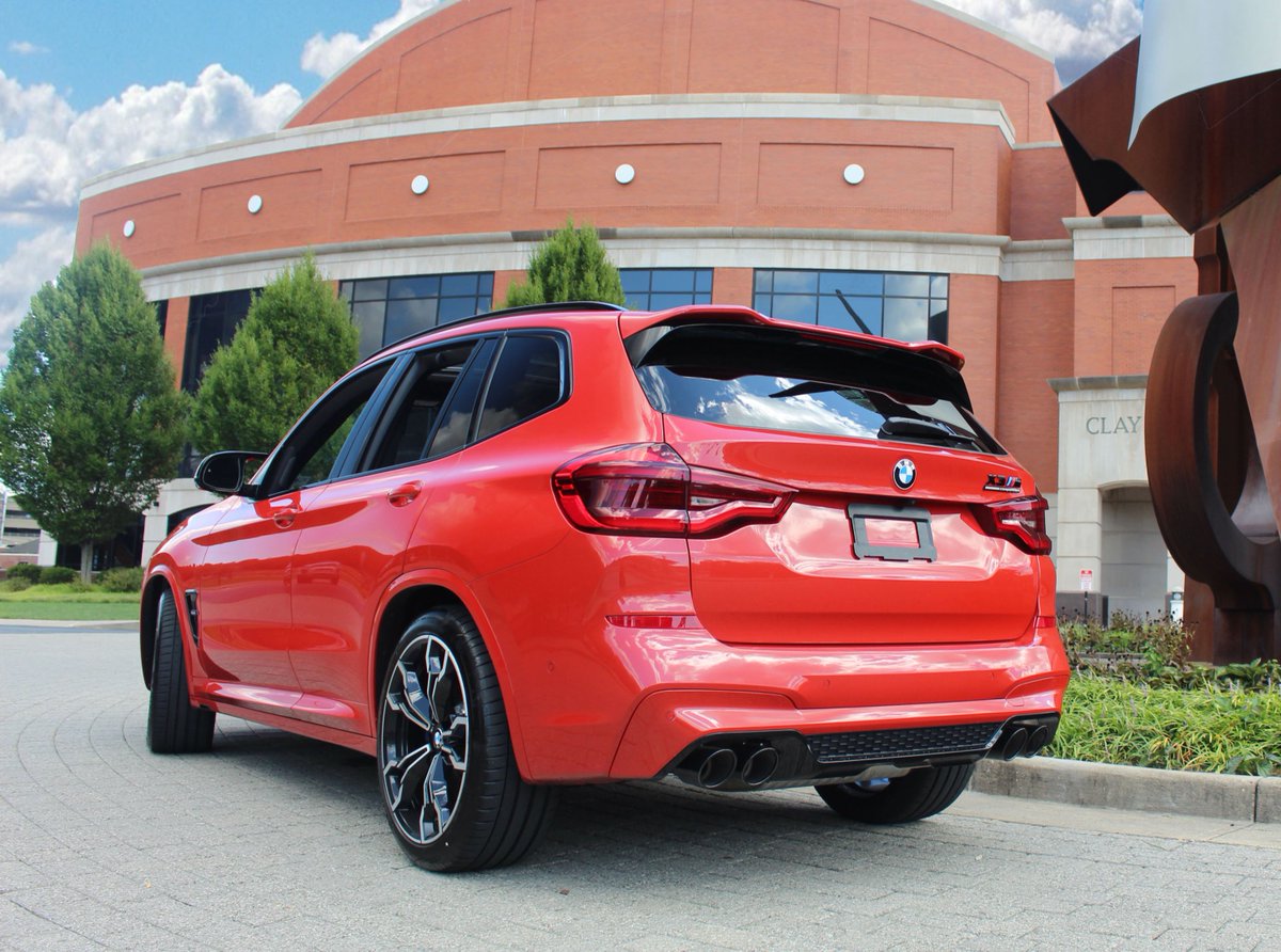 MosesBMW's tweet photo. Want to be the coolest parent in the pick up line? Look no further! Stop in and see this 2020 BMW X3M Competition. It boasts 505hp, has M Quad exhaust, and has expressive styling! https://t.co/ioGokviqvo