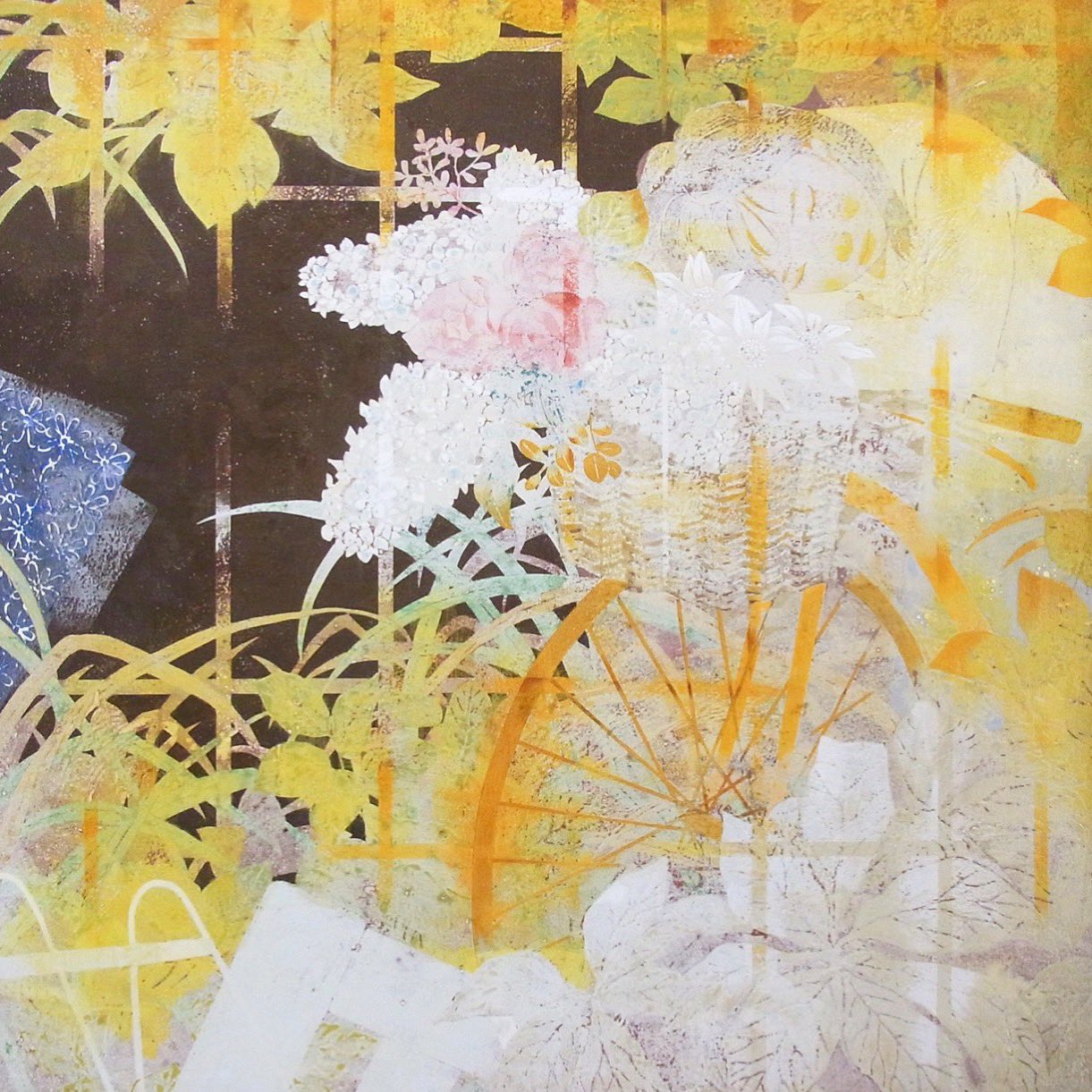 阿部千鶴 引き続き 何年か前の作品です 春季創画展に出品した50号です 日本画 創画 T Co Jkvzeqsxgy Twitter