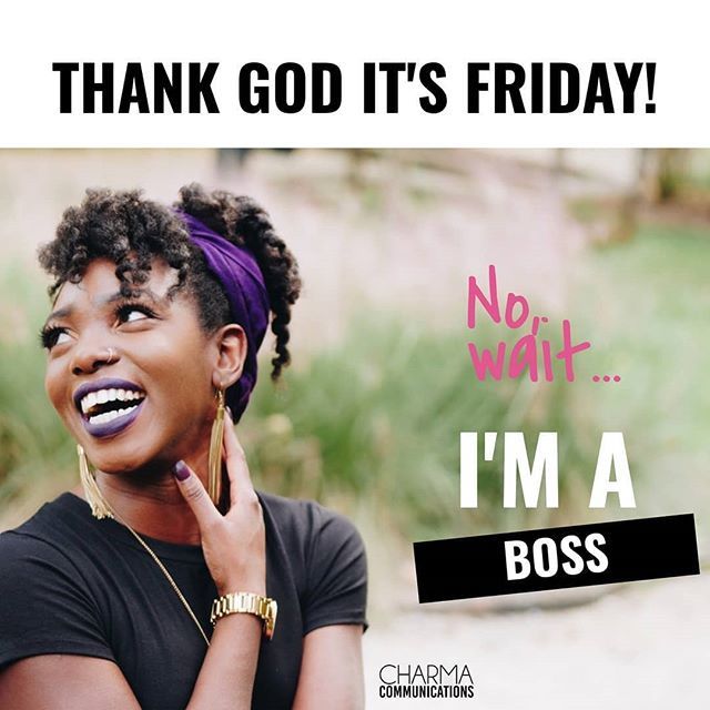 CharmaTweets's tweet photo. Thankful it is Friday and I'm the Founder and Co-Founder of my own ventures...meaning it sometimes feels as if there are no days off BUT I also get to schedule my own days and working hours!

Planning a very chilled weekend after a lot of beautiful frien… https://t.co/uhaE4Zf7Gg https://t.co/D44gLqtz4L
