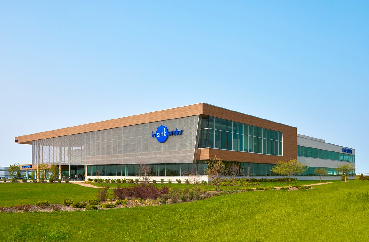 larsonengr's tweet image. This $34 million headquarters &amp;amp; lab development for InSinkErator will house over 170 engineers &amp;amp; professional staff. The building was designed to promote a collaborative work environment &amp;amp; to facilitate company growth &amp;amp; innovation. #EngineeringExcellence #EngineeringGoFigure