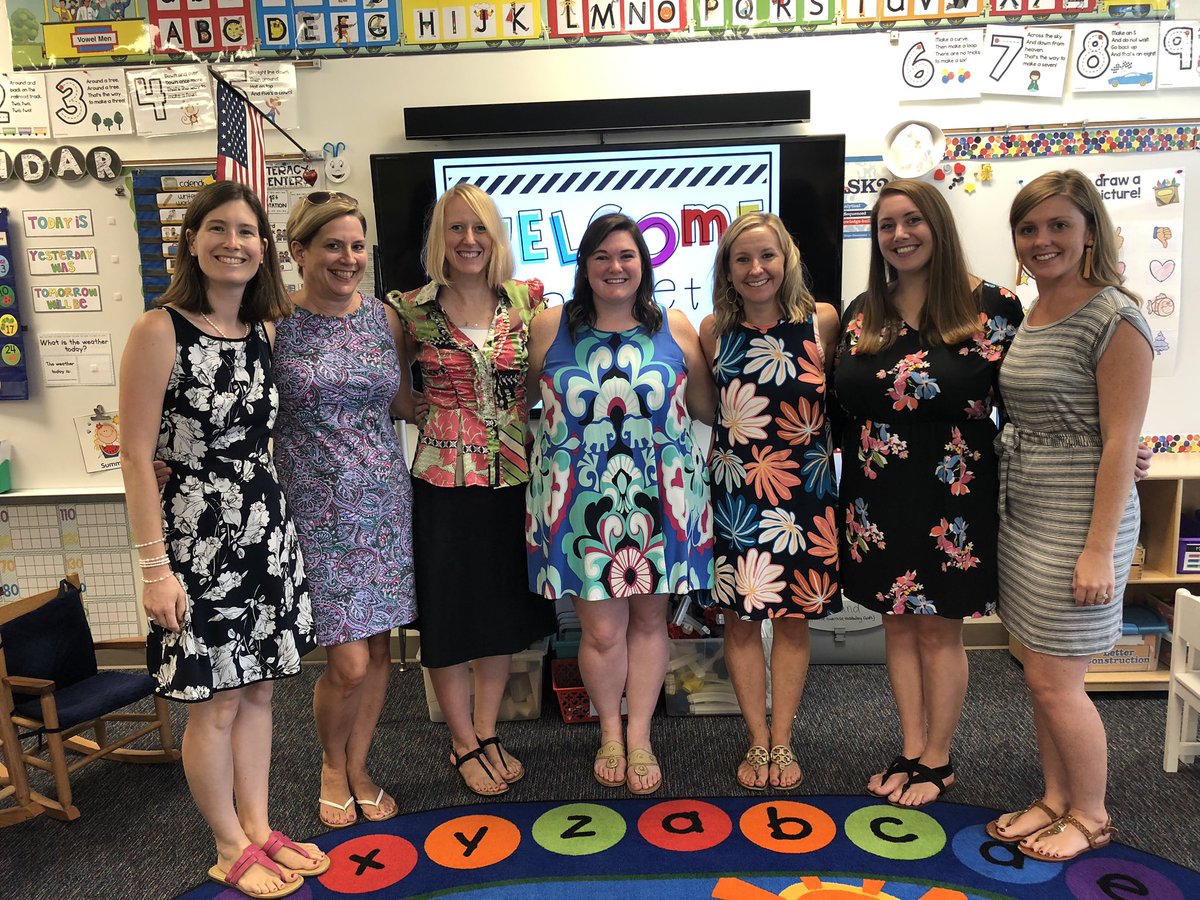 We are ready to meet our new kindergarten families! It’s going to be a great year!