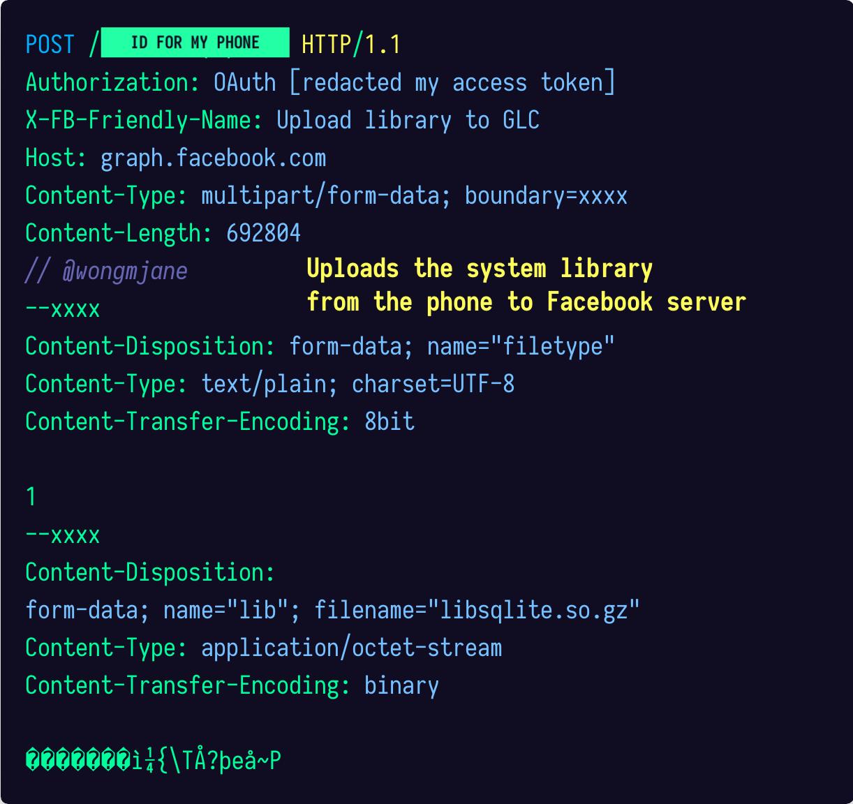 Jane Manchun Wong Facebook Can Upload The Entire Files Of All System Libraries To Their Server Through Their Android Apps The App Compresses Each System Library File Using Gzip And