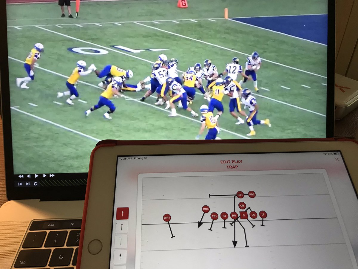 DefCoordinator1's tweet photo. Week 1 tonight. I hope you have your DC1 loaded up and ready to go! Let’s stop some offenses this season! #RPOThis https://t.co/6kapAlbNCV