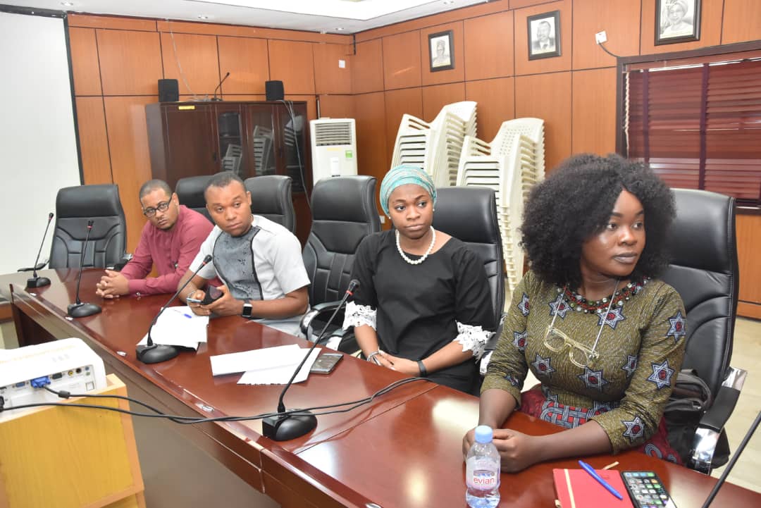 BryteDude's tweet photo. The NSIO Management Team that accompanied the Special Adviser consisted of representatives of the Programme Clusters, the M&amp;E Manager, Communications Manager, Head IT &amp; Data Management &amp; others.

The Minister's team included the Perm. Sec. and top management staff. #SIPUpdate https://t.co/9nNHqwtHGG
