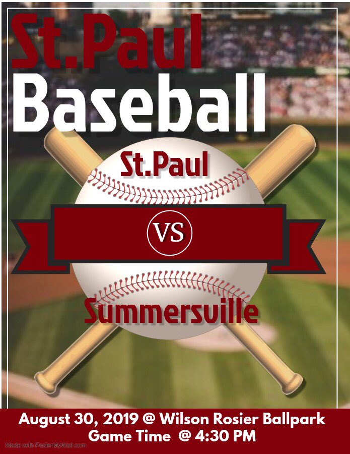 StPaulluthHS's tweet photo. Fall sports kicks off today! Baseball at Wilson! https://t.co/0T6hjTmx0a