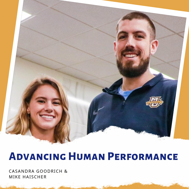 MUInnovation's tweet image. Shout-out to @MUMike24 and Casandra Goodrich from the @ahprc who were recently featured on the We Are Marquette podcast! Tune in to learn more about Mike and Cassy's Marquette journeys and their work at the AHPRC: soundcloud.com/marquette-univ…