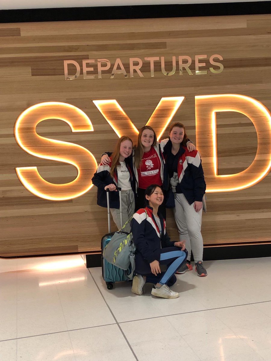 RedMaidsinOz's tweet photo. Looking forward to host our Australian exchanges who are now just a 14 hour flight away!! Can’t wait to see them early tomorrow morning. https://t.co/xNsT31SffE