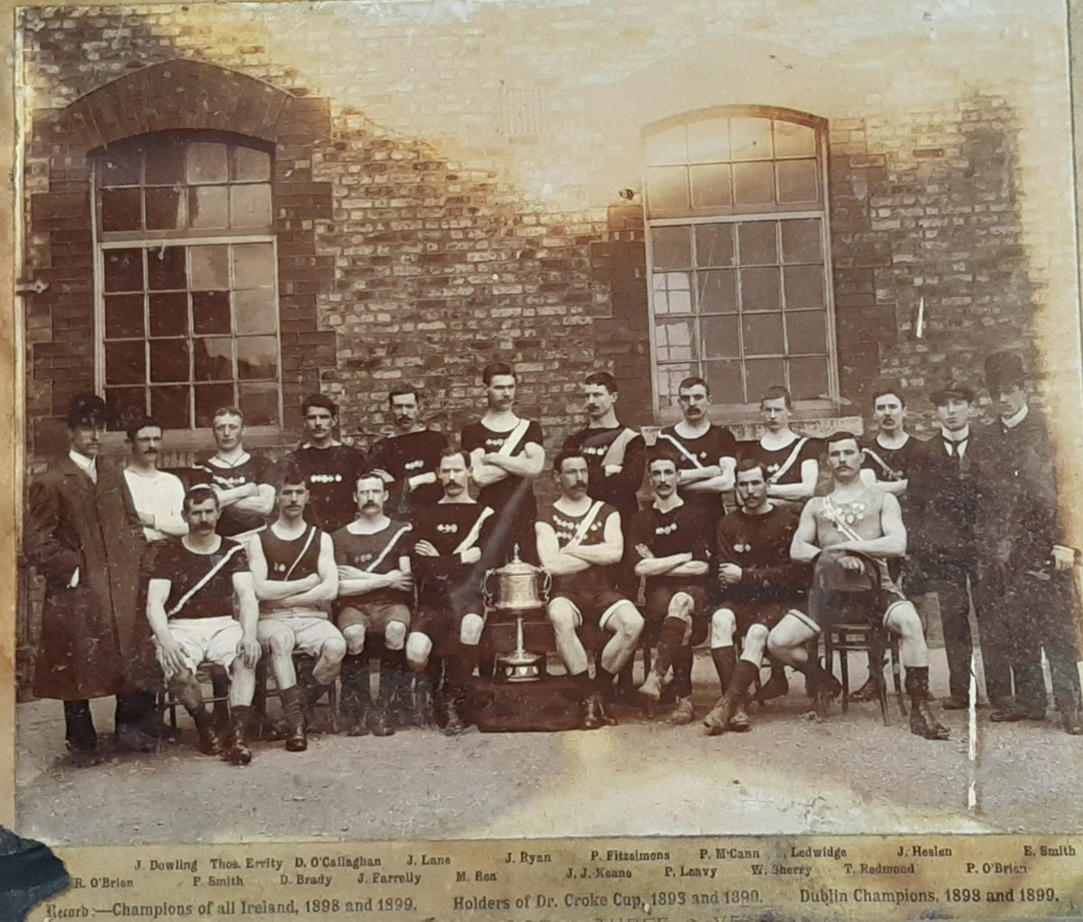 Joe O Muirċeartaiġ Worth Noting That Only Dublin Team To Win All Ireland In Year Ending In 9 Was Geraldines In 19 Club Later Synonymous With Some Of Greatest Kerry Ballers