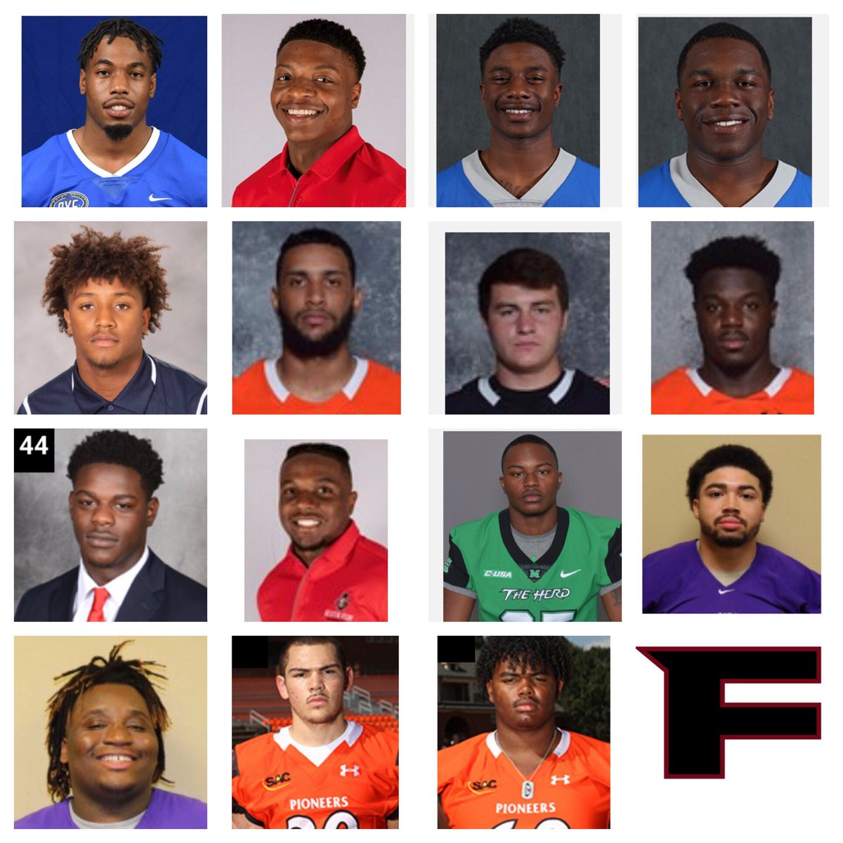 FultonFootball's tweet photo. Fulton Football is proud to have 15 former players on college rosters this Fall! These young men are true examples of hard work &amp; determination. https://t.co/bKcMUTrvzJ