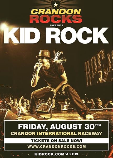 TONIGHT 🎸🎤 See you there. 

#CrandonRocks #Crandon #OffRoad #GodMadeCrandon <a href="/KidRock/">KidRock</a>