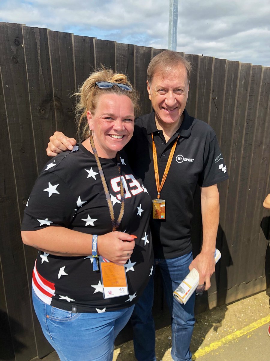 JimmyRepsol's tweet photo. Two Of The Nicest Guys You Could Wish To Meet At The #British #MotoGP @SilverstoneUK #DOC30 @KeithHuewen And @NickHarrisMedia 🙌 Thanks For The Pics With My Missus @xxruthwells81xx (And Bump) 🤰 We Had A Wonderful Weekend Once Again 🇬🇧🏁🇬🇧 https://t.co/OdUOXz9LaJ