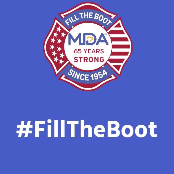 MulvaneFire's tweet photo. Mulvane Fire Rescue Firefighters will be participating in the annual Muscular Dystrophy Association (MDA) Fill the Boot this Saturday.

You will find Firefighters collecting donations at K-15/ Rock Rd and First/ Main on Aug. 31 from 8 a.m. to noon. #FillTheBoot https://t.co/PFdbp4TsOR