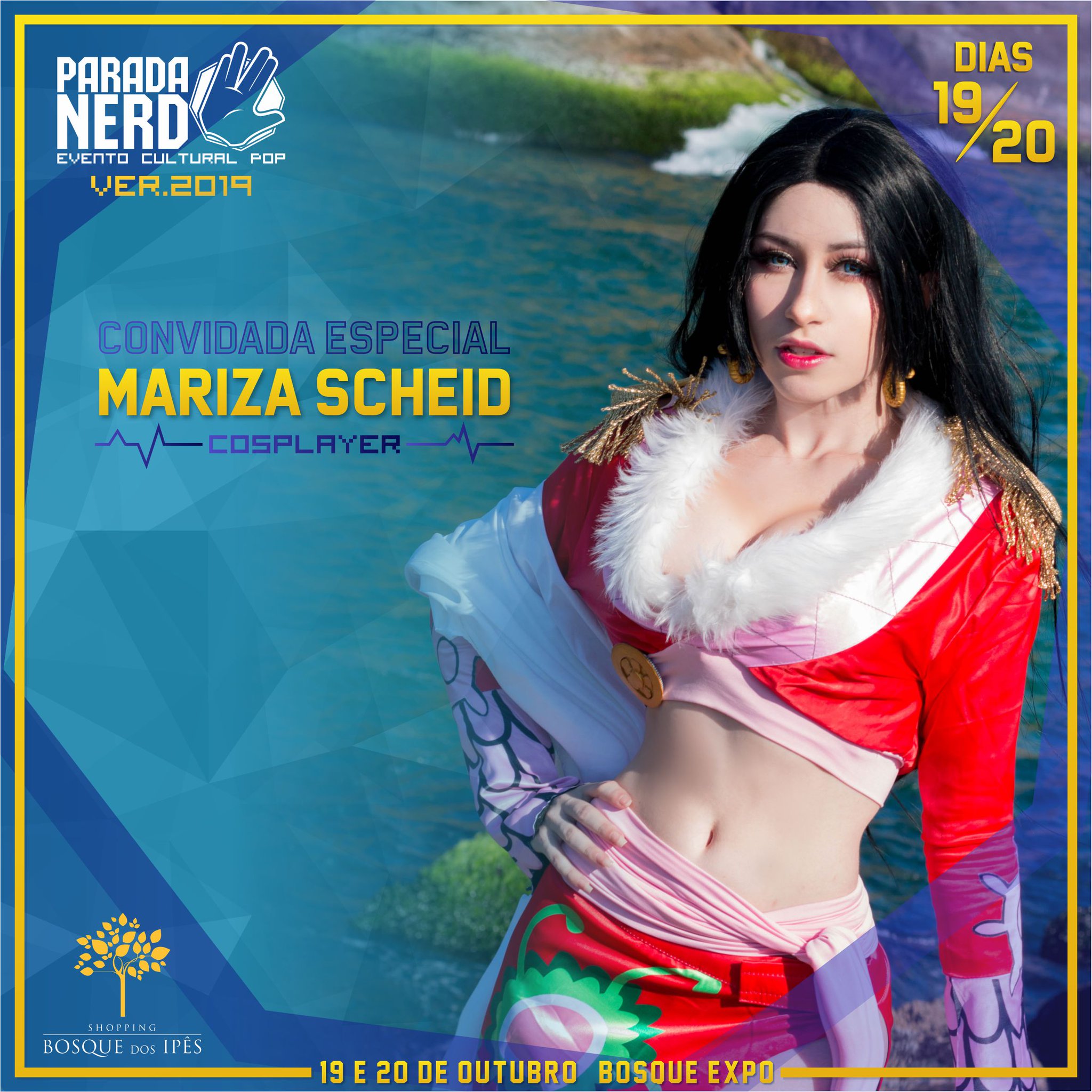 Parada Nerd on X: Nossa primeira Cosplayer convidada para participar da  banca de jurados é a Mariza Scheid! Ela estará aqui no Parada Nerd nos dois  dias, 19 e 20 de outubro!