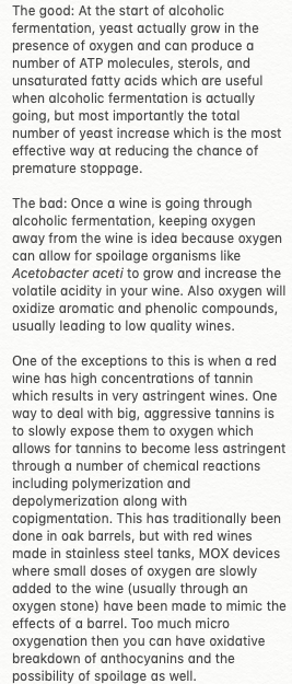 EnoQuestions's tweet photo. We had a great question come in about oxygen this week: How is oxygen both good and bad in winemaking depending on who you ask? What does micro-oxygenation do?
Answer:
#oxygen #enoquestions #winemaking #enology https://t.co/Cl1tzjI3cv