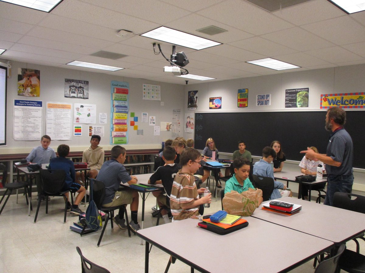 One week in at PFMS. It's great to be back in session!