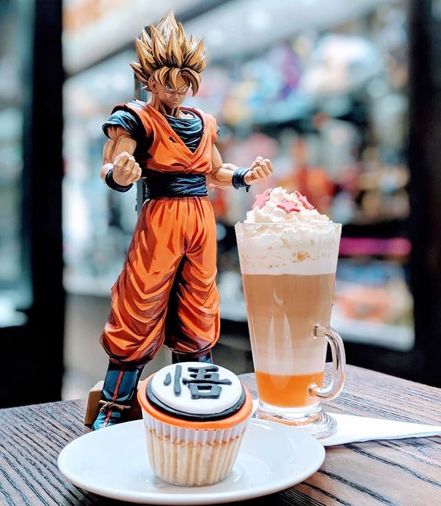 KnowhereC's tweet photo. Super saiyan coffee, por tiempo limitado! 🔥🔥 #knowherecollectibles #knowherecafe #dbz #dragonball #dragonballz #goku #gokou #songoku #coffee #coffeeshop https://t.co/vYUEQTIae5 https://t.co/LbZNVcKPsr