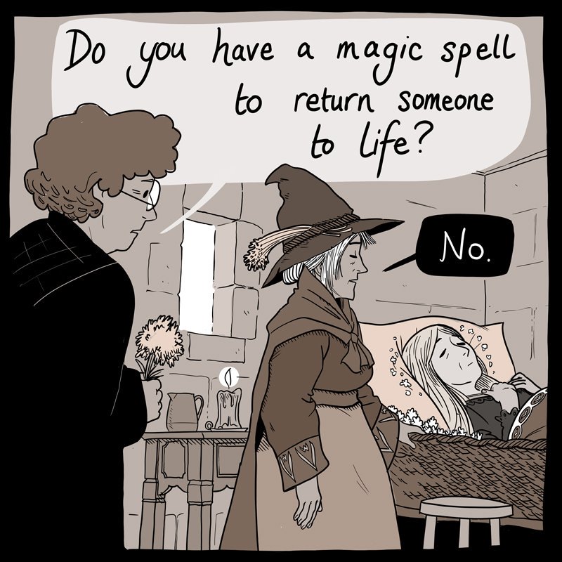A comic I drew based on a short story by A Small Fiction. @ASmallFiction 