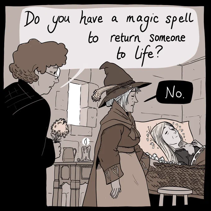 A comic I drew based on a short story by A Small Fiction. @ASmallFiction 