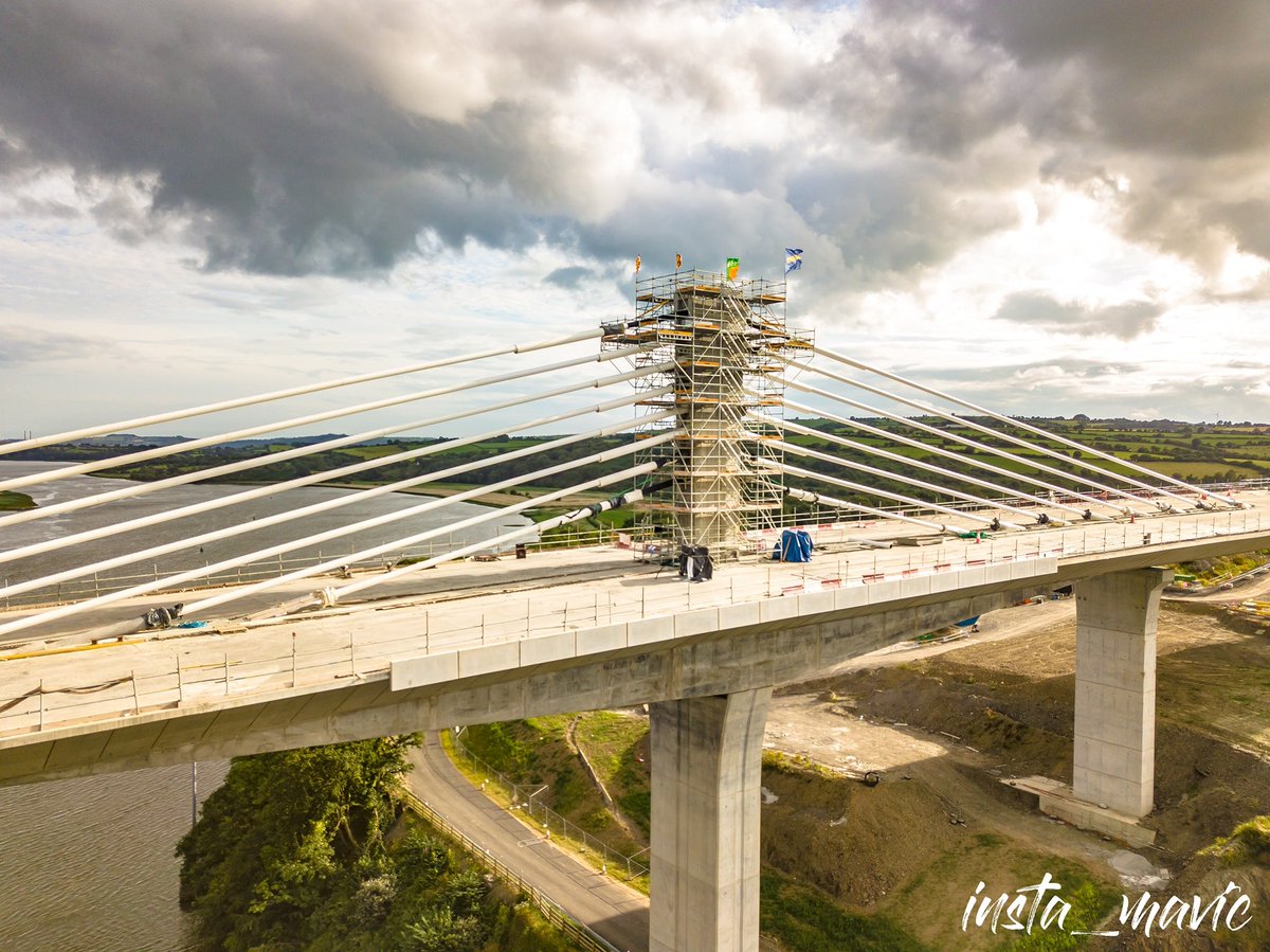 BanagherPrecast's tweet photo. Update: All spans are now closed but we're not done yet, now delivering 708 fascia panels to run along the edges for @BAMIrl_ &amp; Dragados
#PrecastPanels #BuildOffsite #Precast #Concrete #PrecastConcrete #PrecastCivilSolutions #ChallengeUs
Photo Credit: @insta_mavic  &amp; David Bulter https://t.co/kabzbEp80v