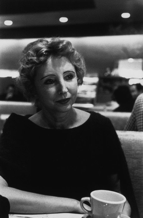Anaïs Nin at a Hollywood diner Photo: Inge Morath, 1959