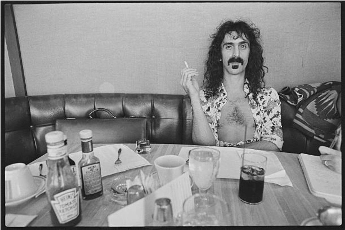 Frank Zappa gets a booth #DinerPhoto: Philip Gould