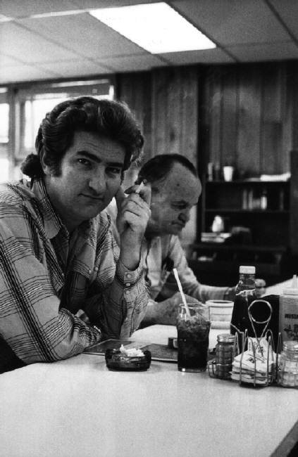 Eddy Mitchell at a Nashville dinerPhoto: Richard Kalvar, 1976Sur La Route De Memphis: