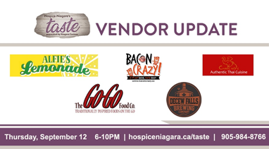 HospiceNiagara's tweet photo. Our vendors and food trucks make this event... something you won’t want to miss!!! So grab your friends and come out and see what makes this event sooo taste”y”.
https://t.co/68YbY8VBxB
#taste2019 #humansofstc #niagarathisweek #hospicelife #allyoucaneat #goodeats #foodtruck https://t.co/PMkr27qvqI