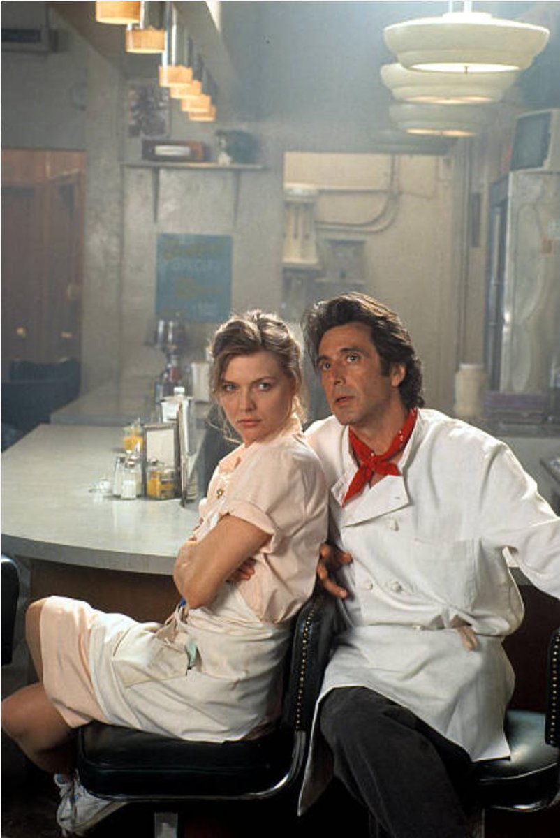 Michelle Pfeiffer & Al Pacino in Garry Marshall's Frankie & Johnny, 1991