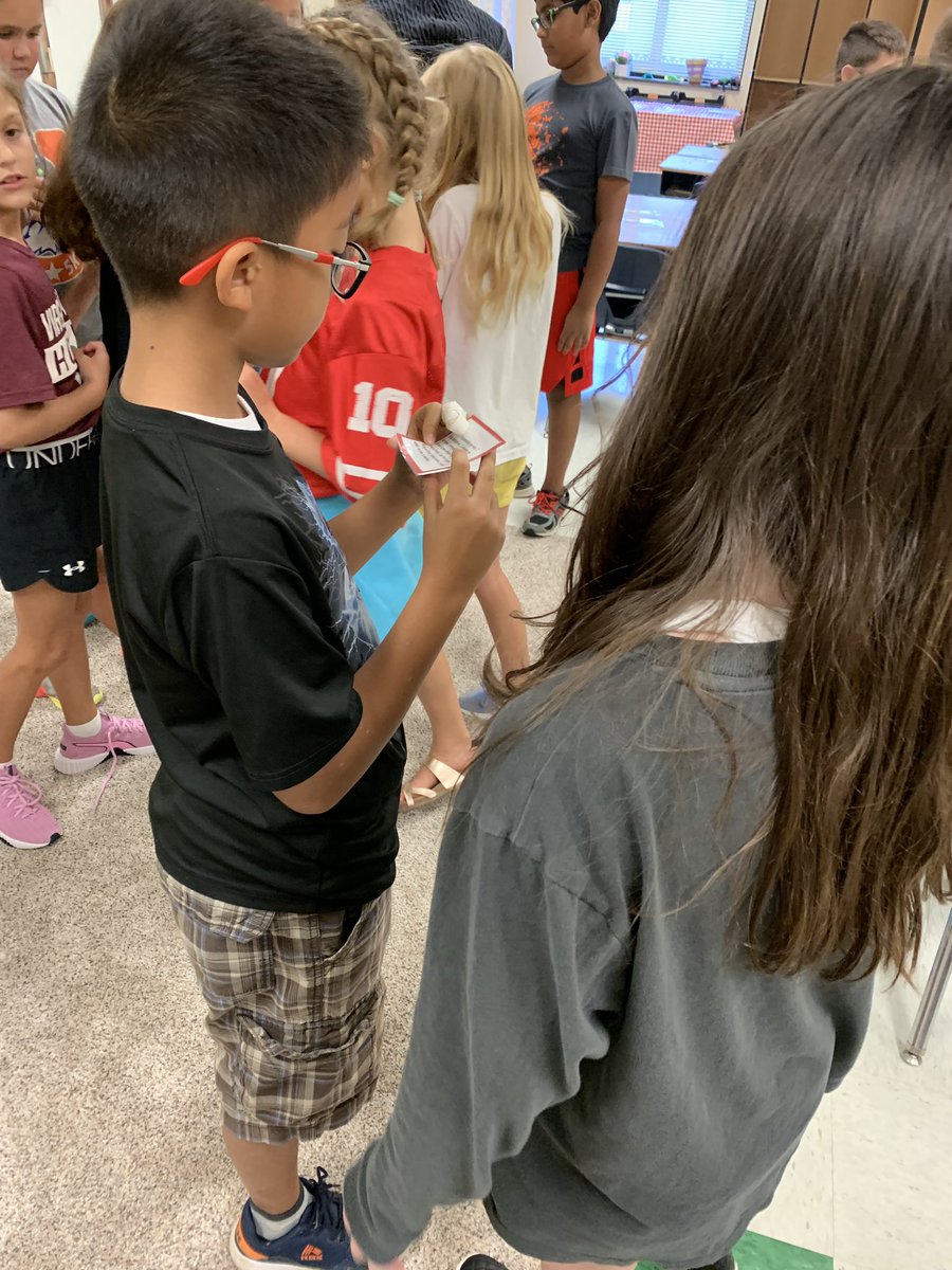 katie_rochefort's tweet image. Mrs. Haney’s 3rd grade rocked a fun 7 Habits game today @SandyRidgeES_NC. Gr8 synergy!