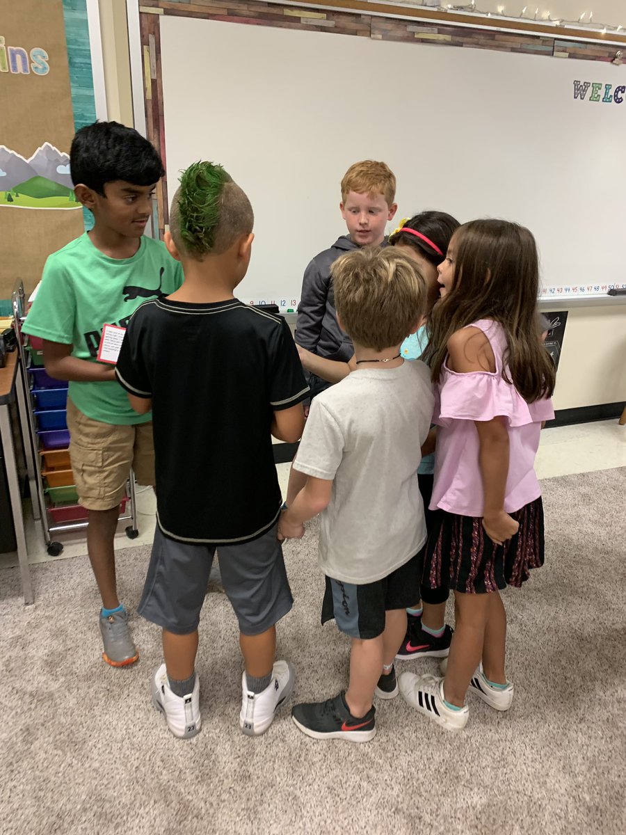 katie_rochefort's tweet image. Mrs. Haney’s 3rd grade rocked a fun 7 Habits game today @SandyRidgeES_NC. Gr8 synergy!